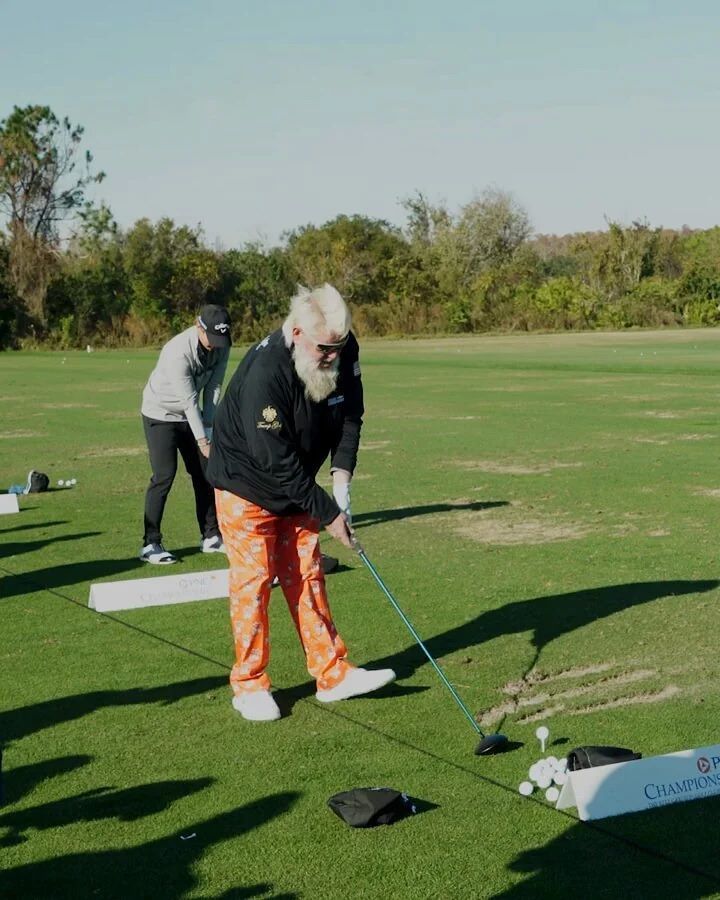 Opmerkelijke warm -up van John Daly - Blog