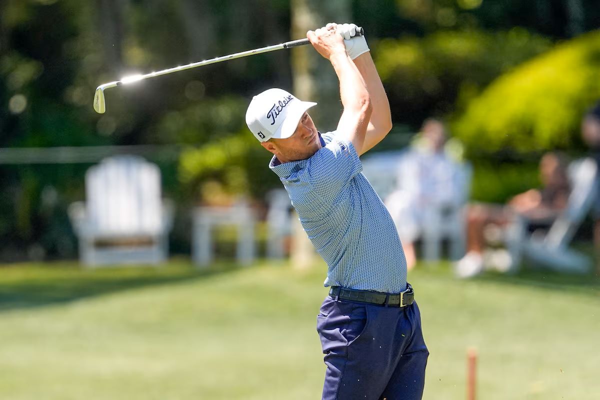 Justin Thomas evenaart baanrecord, Thomas Detry op het achterplan - Blog